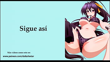 Preview 3 of Humiliation Joi Money - Audio JOI hentai con Akeno de DxD. Ella se rie de tu pene.