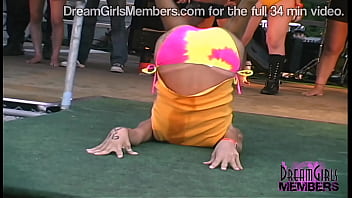 Preview 3 of Karla James Video Xxx - Dirty Raunchy Wet T Contest At A Biker Rally