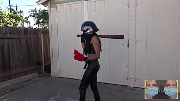Preview 4 of Sax Nube Girl Hot - Santa Mauled by Darth Maul