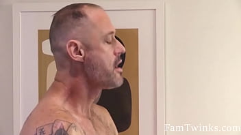 Preview 3 of Curved Nurse - Daddy Goes Inside My Ass While Brushing My Teeth