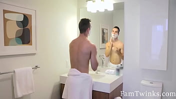 Preview 1 of Curved Nurse - Daddy Goes Inside My Ass While Brushing My Teeth