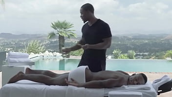 Preview 1 of Wcb Club Sex - Masseuse Sucks Client&#039_s Cock And Gives Him Ass Until He Cums
