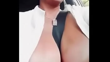 Preview 3 of Jumps Jumping - Latina milf Tanya driving huge rack