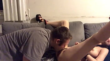 Preview 2 of Waly Dc - Asian Teen makes her Cuck boyfriend clean up her pussy after a 10 man creampie gangbang