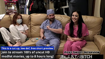 Preview 4 of Porrno Con Lisensiadas - Blaire Celeste Gives Two Blowjobs Before Getting Blasted With Cum,  Nurses POV