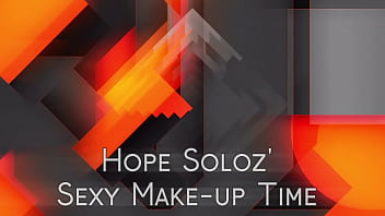 Preview 1 of Gash Flash - Hope Soloz Sexy Make-Up Time