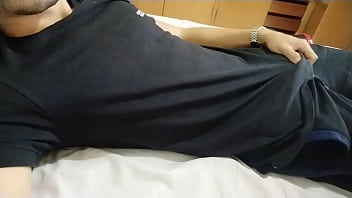 Preview 1 of Sani Liyon Sex Hd Do - Novinho Young boy safado de pau duro no short