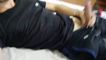 Preview 4 of Sani Liyon Sex Hd Do - Novinho Young boy safado de pau duro no short