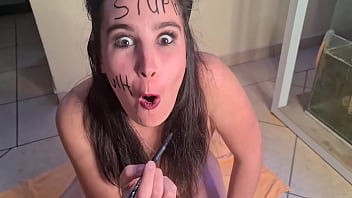 Preview 1 of Wahda Smina - Stupid whore gets b. face fuck | slapped | spat and pissed on