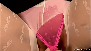 Preview 1 of Japanese Shoplifter Lesbian - Butt plugged lesbian gets whipped