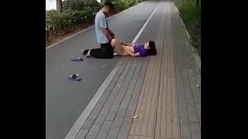 Preview 4 of Wwwxxxx 10 - 小两口久别胜新婚, 大街上迫不及待直接搞起来了