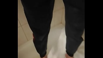 Preview 4 of Ebony Teen Anal Cry - Peeing in pants
