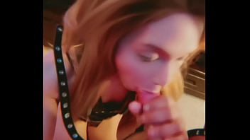 Preview 3 of Bro And Sister Home Sex Vedio - Sexy t girl gives blowjob