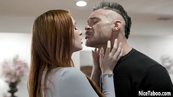 Preview 3 of Villagers Girls Hd - Bad guy used stepsons sexy girlfriend Maya Kendrick and banged her so hard