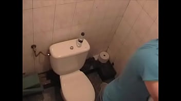 Preview 1 of Rape Girlfriend Sex - hidden camera in the nightclub bathroom