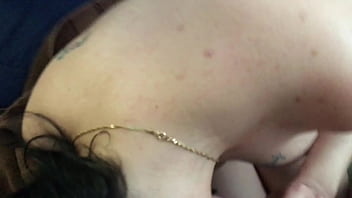 Preview 1 of Fuck River Bank - white girl giving bj to a brown dick