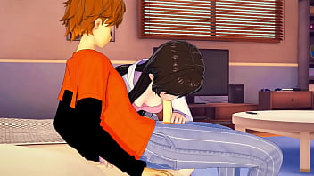 Preview 1 of Big Titts Public - Rent-A-Girlfriend: Kazuya Loses His Virginity to Chizuru