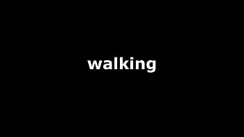 Preview 1 of Anime Girl Stuck In Wall - Walking at the beach