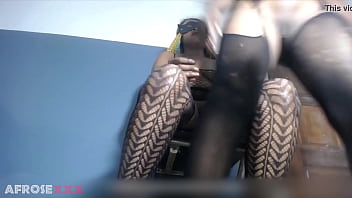 Preview 2 of Plus Size Ass Nude - 1 giantess sitting on 1 petite girl exposing their pussies