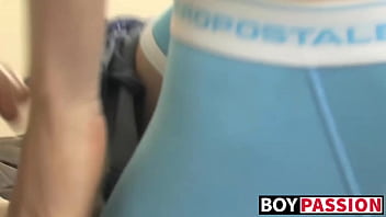 Preview 1 of Sxx Video Tamill - Horny twinks cock sucking 69 before dildo play and pounding