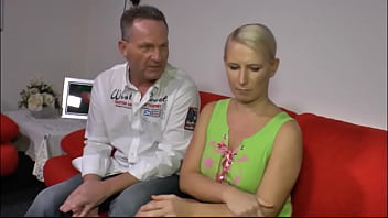 Preview 1 of Girl Blackmail Boy - Horny blondie fuck her step daddy&#039_s dick