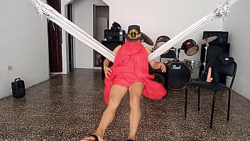 Preview 1 of Flowers Squirt Shower - I DRESSED UP AS A SUBMISSIVE INDIAN AND MASTURBED MY TIGHT SLUT PUSSY