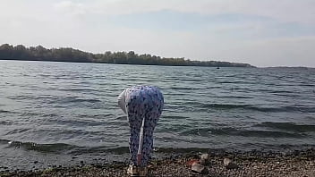 Preview 1 of Xxx School Garl Rep Videp - I took a beautiful slut to a quiet place by the river and made her suck my cock and lick my balls until I cum in her fucking mouth,  filling it full of cum
