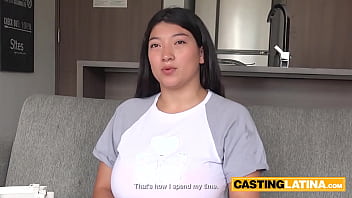 Preview 1 of Fen Sex - Sexy big ass Latin girl Kaori gave a perfect blowjob and perfect tit job