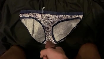 Preview 3 of Ghost Rape Xxx - Cumming on gf&rsquo_s Jessica Simpson Panties