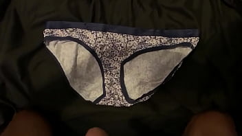 Preview 1 of Ghost Rape Xxx - Cumming on gf&rsquo_s Jessica Simpson Panties