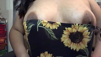 Preview 3 of Milf Young Black Boy - Young Latina Teases You With Her Big Tits