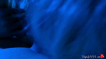 Preview 2 of Hijab America - Santa Hard Fucks Horny Elf after Hot Blowjob on Christmas and Creampie