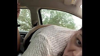 Preview 4 of Son Mommy Xxxx - Pawg gets caught sucking bbc in public with her tits out. HOT