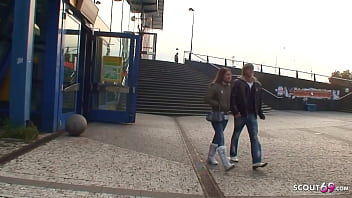 Preview 1 of Camron Xxx - real teen couple 18 scandal public sex at different places