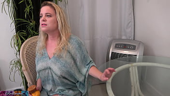 Preview 1 of Dip Slip Mom Sex Moov - Sex with stepmom on the first day of college