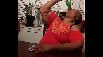 Preview 2 of Night Out With Stelmom - Throat coat