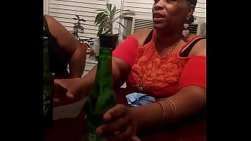 Preview 3 of Night Out With Stelmom - Throat coat