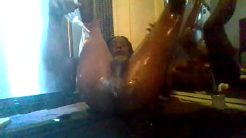 Preview 3 of Steep Sister And Father - Freaky Fatima and her dildos
