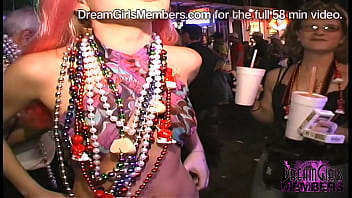 Preview 4 of Scatshit Anal - Big Tits Equals Big Beads At Mardi Gras