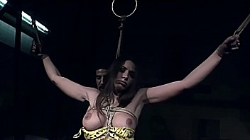 Preview 1 of Sunny Leone Real Bf - Incredible beauty Zafira,  tied and spanked. The full BDSM bondage sex movie.