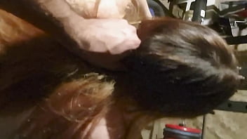 Preview 1 of Huge Shemale Dics - FREE - BRUNETTE HAS ANAL SEX BEFORE WORKOUT WITH CUMSHOT ALL OVER HER BUTT PART 1