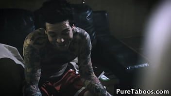 Preview 1 of Red Wap India Girls - Tattooed goth beauty getting anally pounded