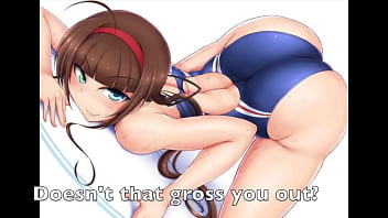 Preview 2 of Busty Cum - Brunette farts in swim suit