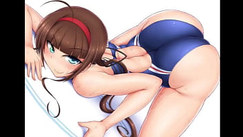 Preview 1 of Busty Cum - Brunette farts in swim suit