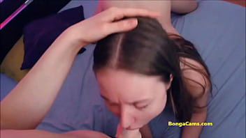 Preview 1 of Smoking Cigarettes While Fucking - BongaCams young amateur lesbians passionately fuck on webcam