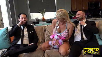 Preview 1 of Teen Quickie - Busty milf gets dominated and contorted