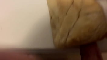Preview 3 of Dalia Isaaq Fat Ass Iraq Morocco - Fucking a loaf of sausage bread