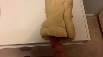Preview 1 of Dalia Isaaq Fat Ass Iraq Morocco - Fucking a loaf of sausage bread