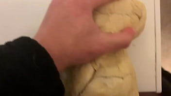 Preview 4 of Dalia Isaaq Fat Ass Iraq Morocco - Fucking a loaf of sausage bread
