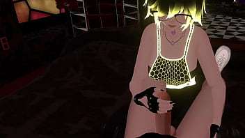 Preview 1 of Vidio Bokep Paris - Hex has a fun time sucking a random dick~ (Vrchat ERP)